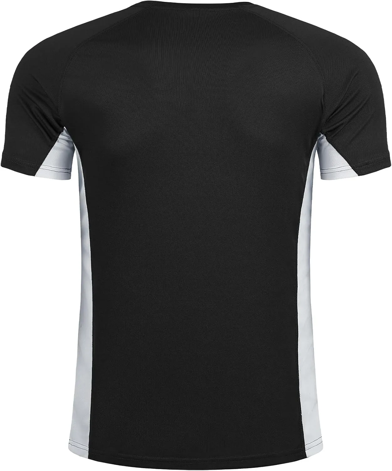 Mens Big and Tall Swim Shirt Sun Protection UPF 50  Rash Guard Quick Dry T-Shirt