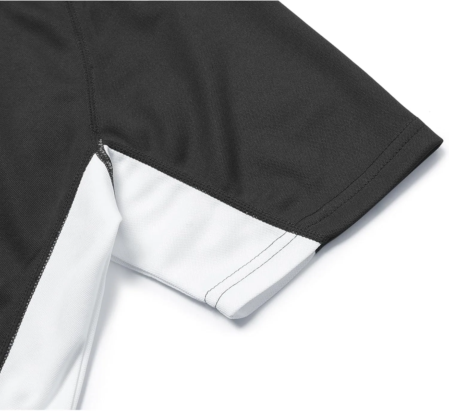 Mens Big and Tall Swim Shirt Sun Protection UPF 50  Rash Guard Quick Dry T-Shirt