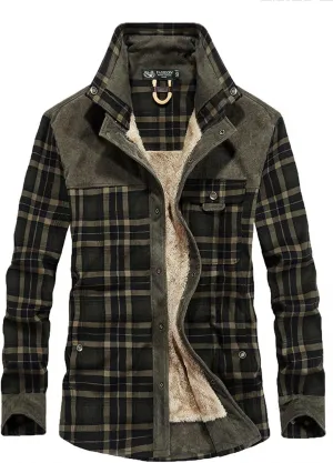 Mens Flannel Shirt Men's Button Down Regular Fit Long Sleeve Plaid Flannel Casual Shirts Men's Cotton Flannel Shirt Tops