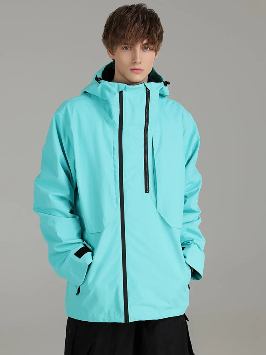 Men's Insulated Cargo Snowboard Jacket