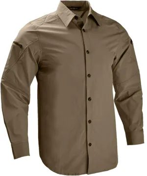 Men's Tactical Shirt Fishing Shirts Long Sleeve Sun Protection Breathable Quick Dry Work Shirt for Hiking
