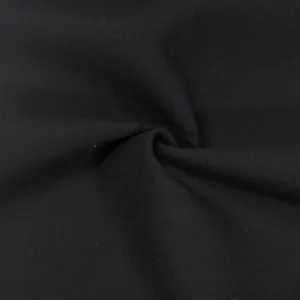 Neil Black Wool Blend Stretch Double Face