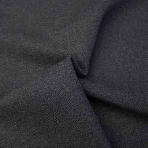 Nette Dark Grey Wool Twill SHOWROOM SAMPLE 34CM X 60CM