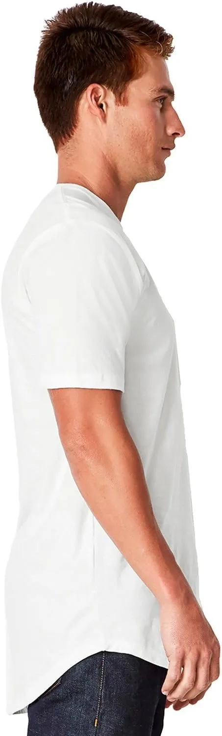 Next Level Mens Cotton Long Body Crew (3602)