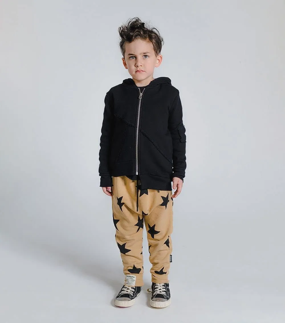 NUNUNU Baggy Pants, Kids and Babies Harem Sweatpants, Boys and Girls, 100% Cotton, Unisex, 0-14 Years