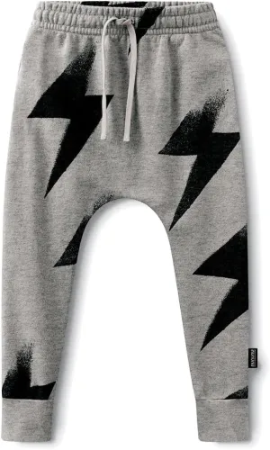NUNUNU Baggy Pants, Kids and Babies Harem Sweatpants, Boys and Girls, 100% Cotton, Unisex, 0-14 Years