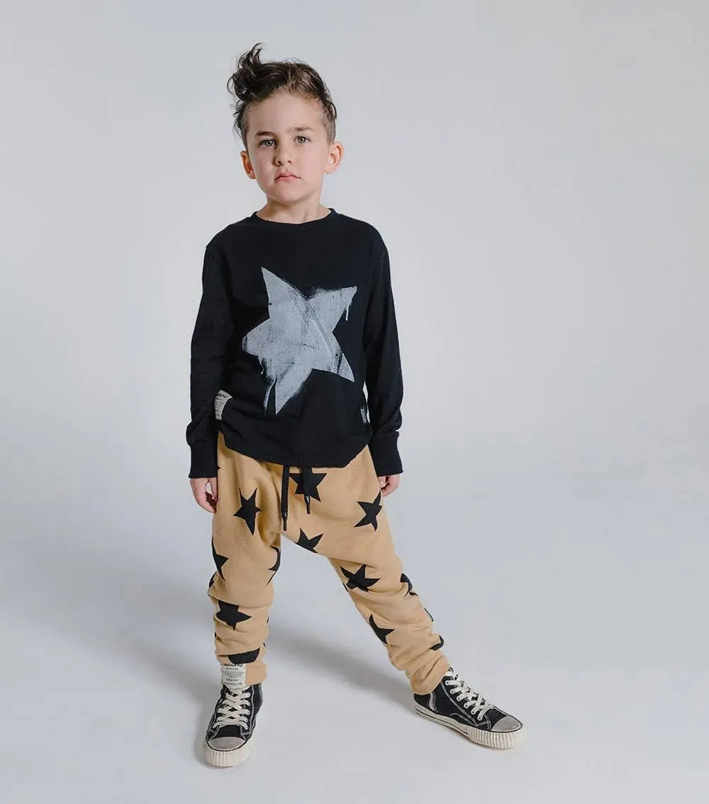 NUNUNU Baggy Pants, Kids and Babies Harem Sweatpants, Boys and Girls, 100% Cotton, Unisex, 0-14 Years