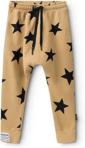 NUNUNU Baggy Pants, Kids and Babies Harem Sweatpants, Boys and Girls, 100% Cotton, Unisex, 0-14 Years