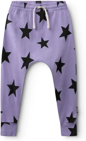 NUNUNU Light Baggy Pants for Babies, Toddlers, and Kids, Unisex 100% Cotton Sweatpants, 0-14 Years, Baby Girl and Boy Clothes