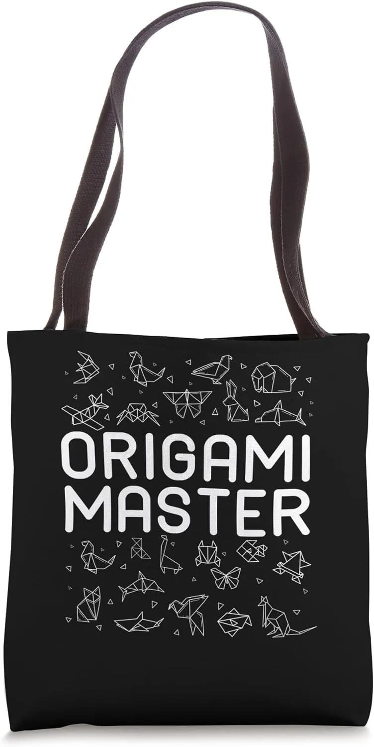 Origami Master Japanese Paper Folding Craft Tote Bag