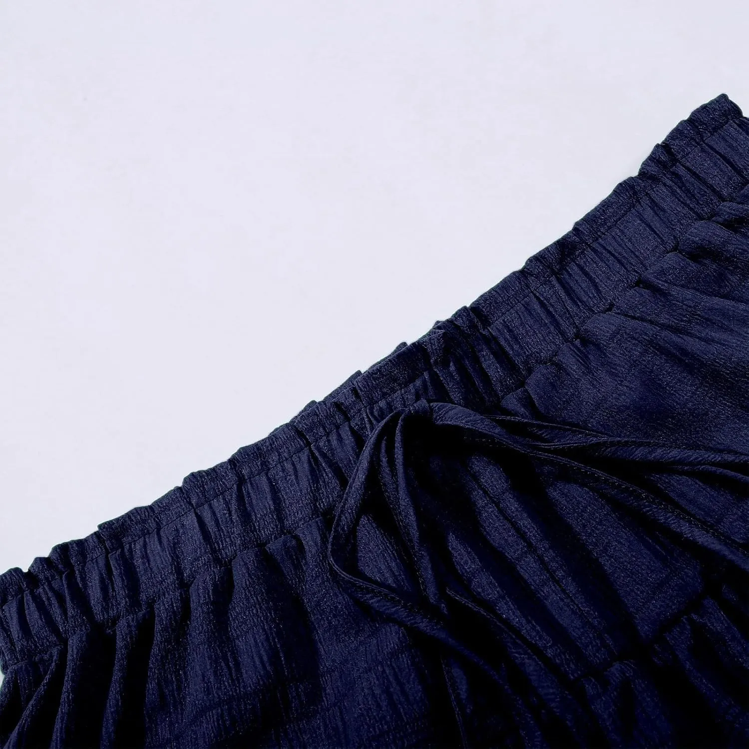 Pleated Tennis Skirt for Women High Waisted with Shorts Underneath Drawstring Athletic Golf Ruffle Skorts Skirts