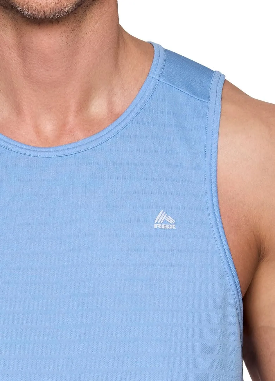 RBX Active Men's Lightweight Quick Dry Performance Sleeveless Muscle Tee