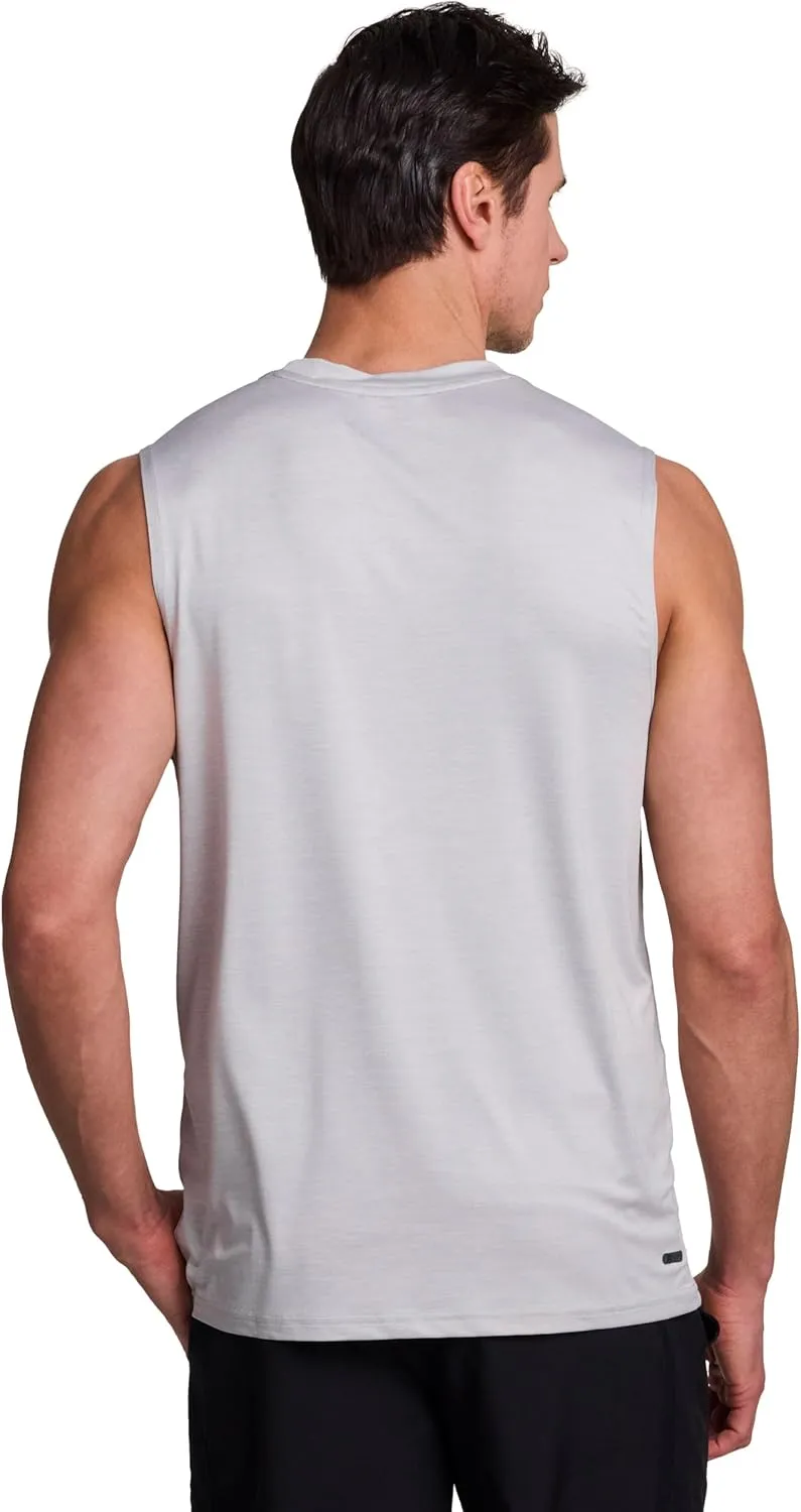 RBX Active Men's Lightweight Quick Dry Performance Sleeveless Muscle Tee