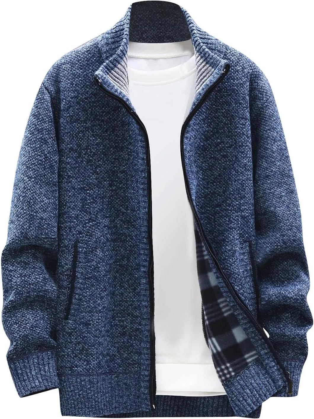 RTRDE Men's Casual Jackets Lightweight Casual Bomber Jacket Varsity Coat Slim Fit Jackets For Men, XL-4XL
