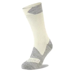 Sealskinz Raynham WP Sock Cream / Grey Marl Sealskinz Raynham WP Sock Cream / Grey Marl