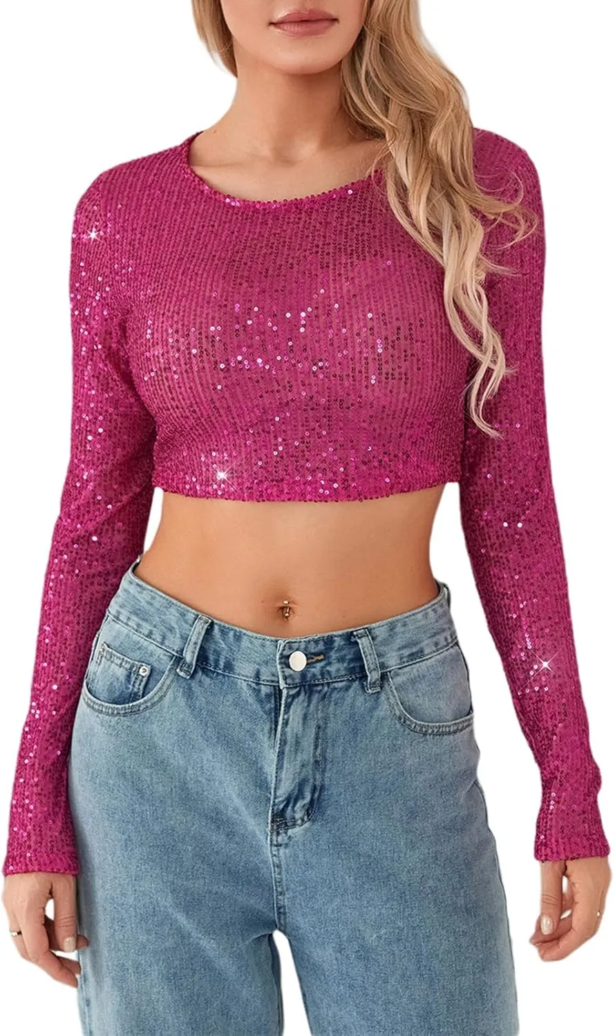 Sequin Skirt for Women Low Waist Disco Dresses Skirt Sparkle Glitter Party Night Mermaid Flowy Long Maxi Skirt