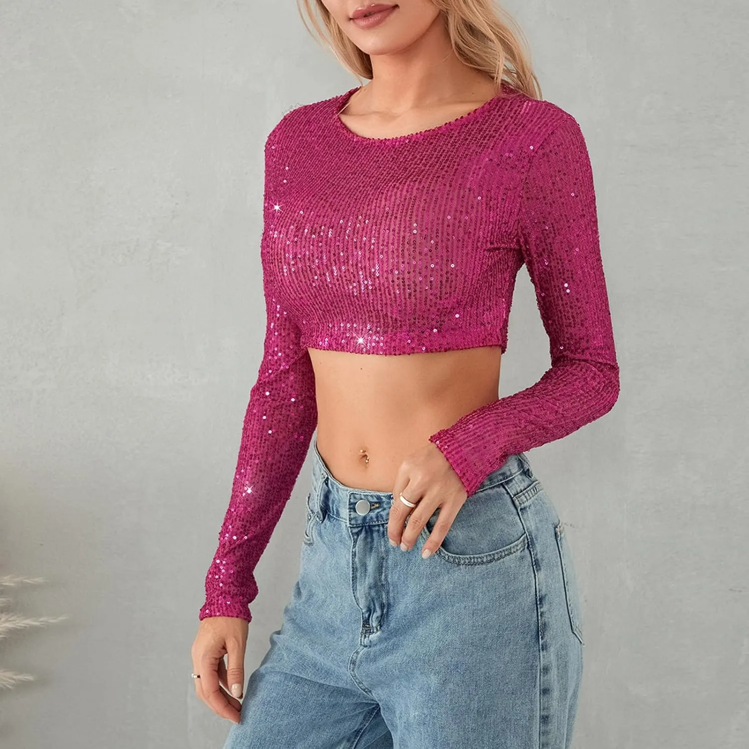 Sequin Skirt for Women Low Waist Disco Dresses Skirt Sparkle Glitter Party Night Mermaid Flowy Long Maxi Skirt