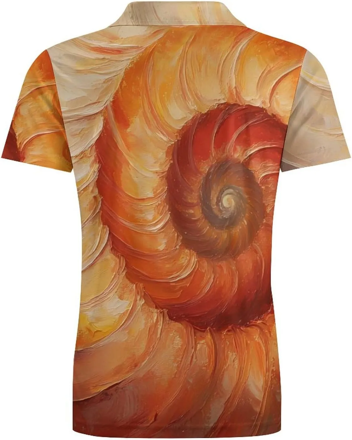 Snail Shell Men's Polo-Shirt Regular-Fit Short Sleeve Sports Quick Dry Golf Tennis T-Shirt