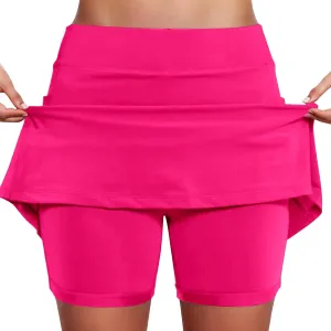 Tennis Skirts for Women Trendy High Waist Tummy Control Running Athletic Short Skirts with Pockets Casual Sports Skorts