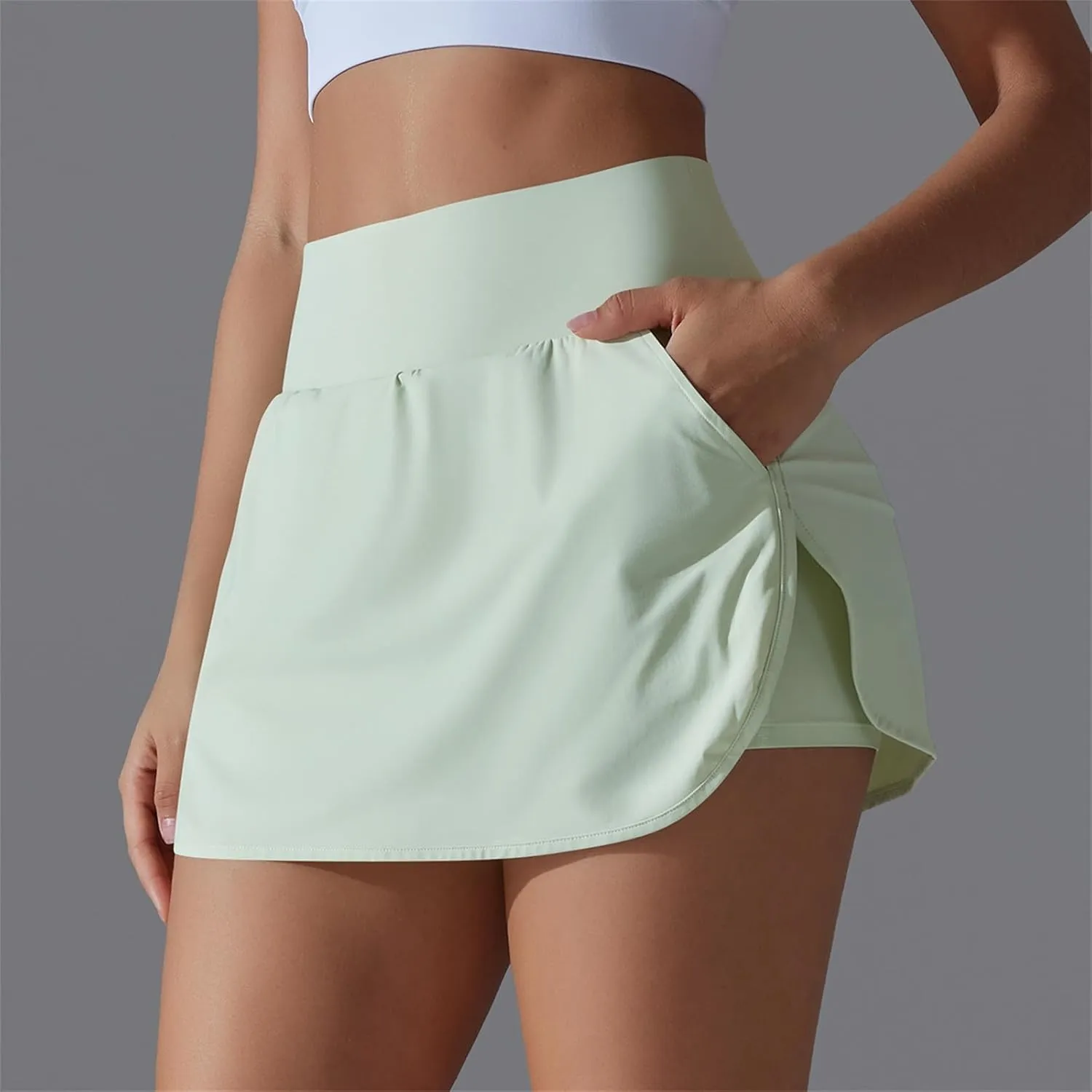 Tennis Skorts for Women with Pockets Athletic Skirt Golf Skirts for Tummy Control Lightweight Summer Skorts Skirt