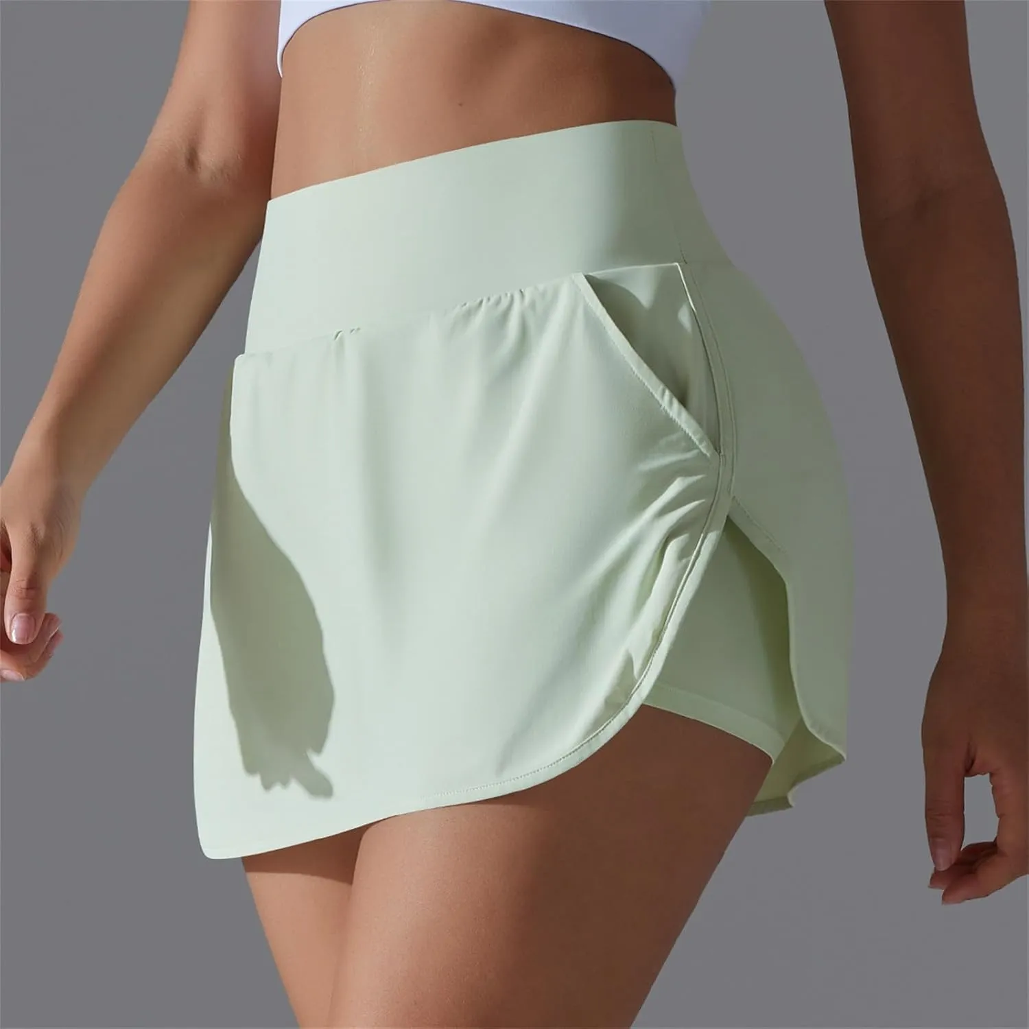 Tennis Skorts for Women with Pockets Athletic Skirt Golf Skirts for Tummy Control Lightweight Summer Skorts Skirt