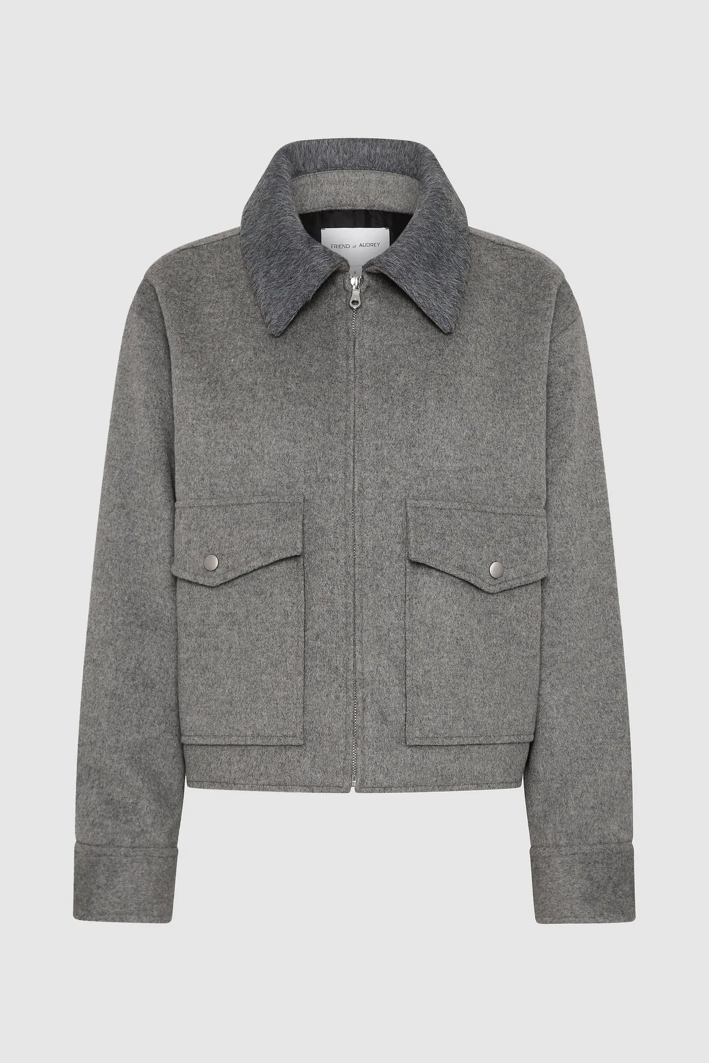 The Wool-Blend Bomber Jacket