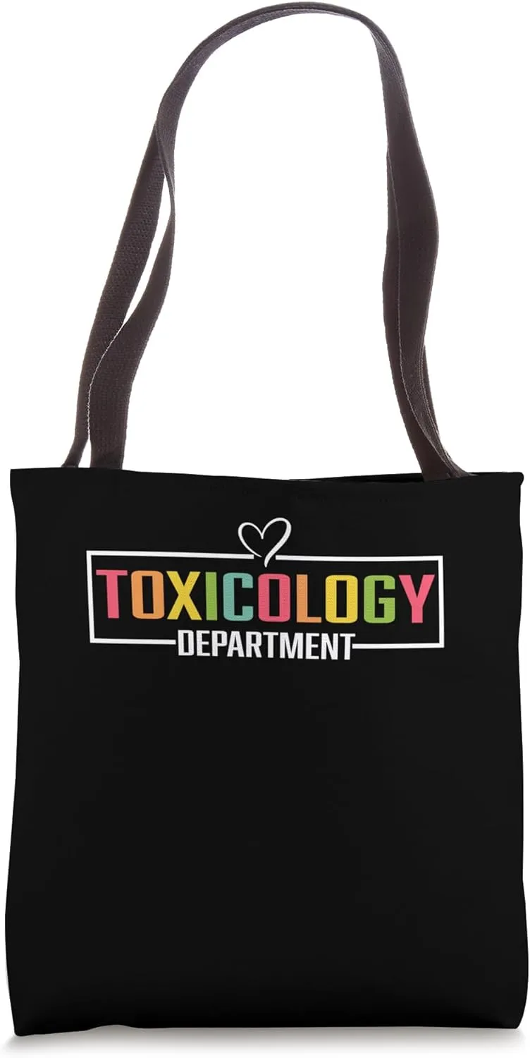 Toxicology Department Tee Medical Stuff For Nurses Doctors Tote Bag
