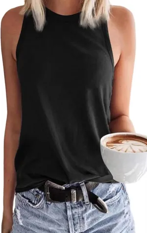 VKEGNIO Christian Tank Top for Women Vintage Bible Verse Boho Floral Graphic Sleeveless Shirt Christian Gifts Shirts Vest