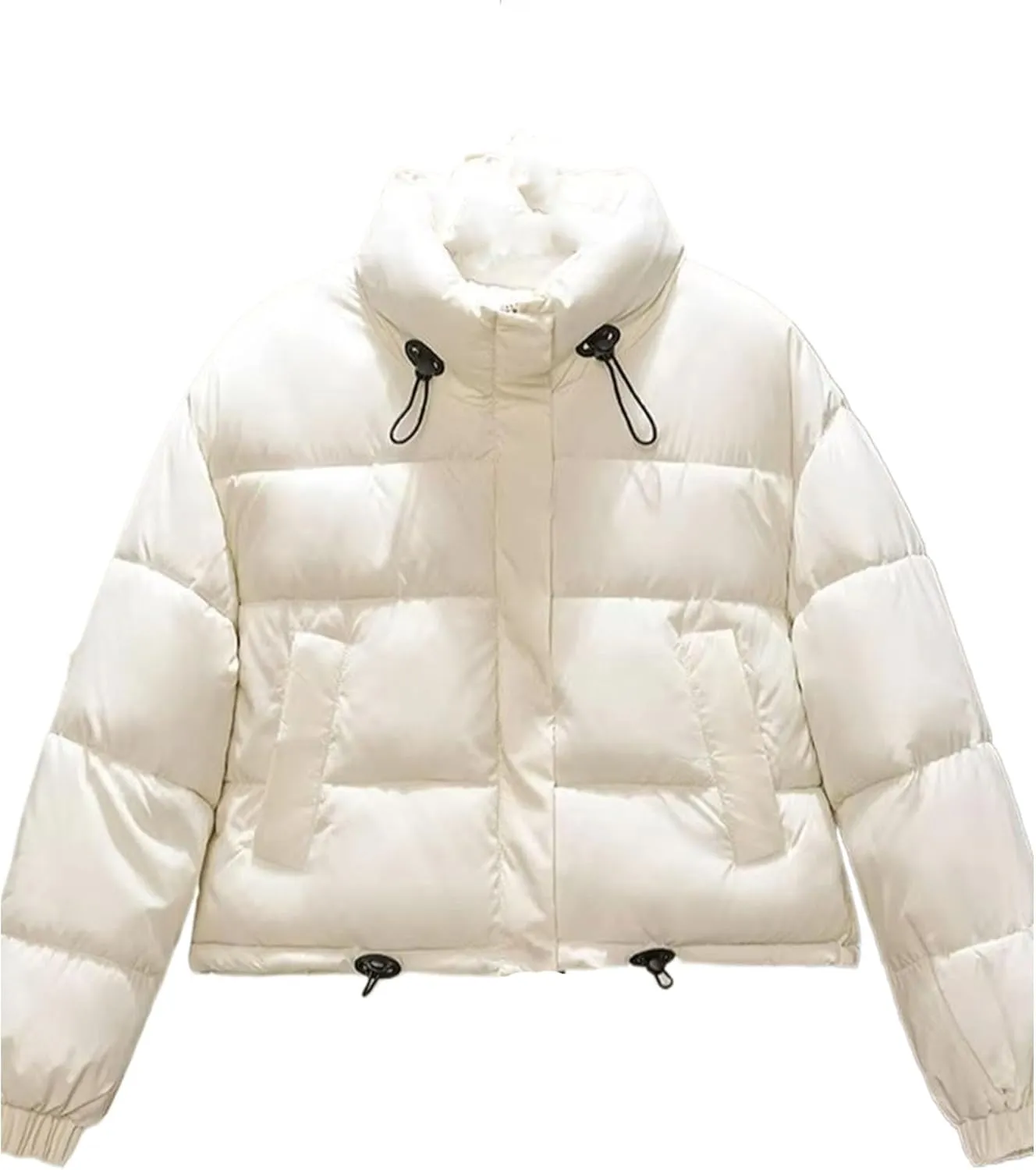 Winter Jacket Women Short Parkas Hooded Loose Coat Parkas Cotton Padded Women