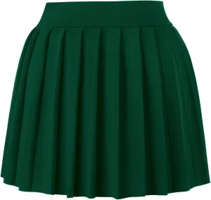 Women Sexy Pleated Mini Skirts Ruffle Sexy Club Y2k Role Play A-line Skirt Skater Skirt Girl School Skirt