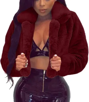 Women's Bride Wedding Party Jacket Faux Fur Coats Wrap Shawl Warm Overcoat Winter Thick Jackets Open Front Cardigan