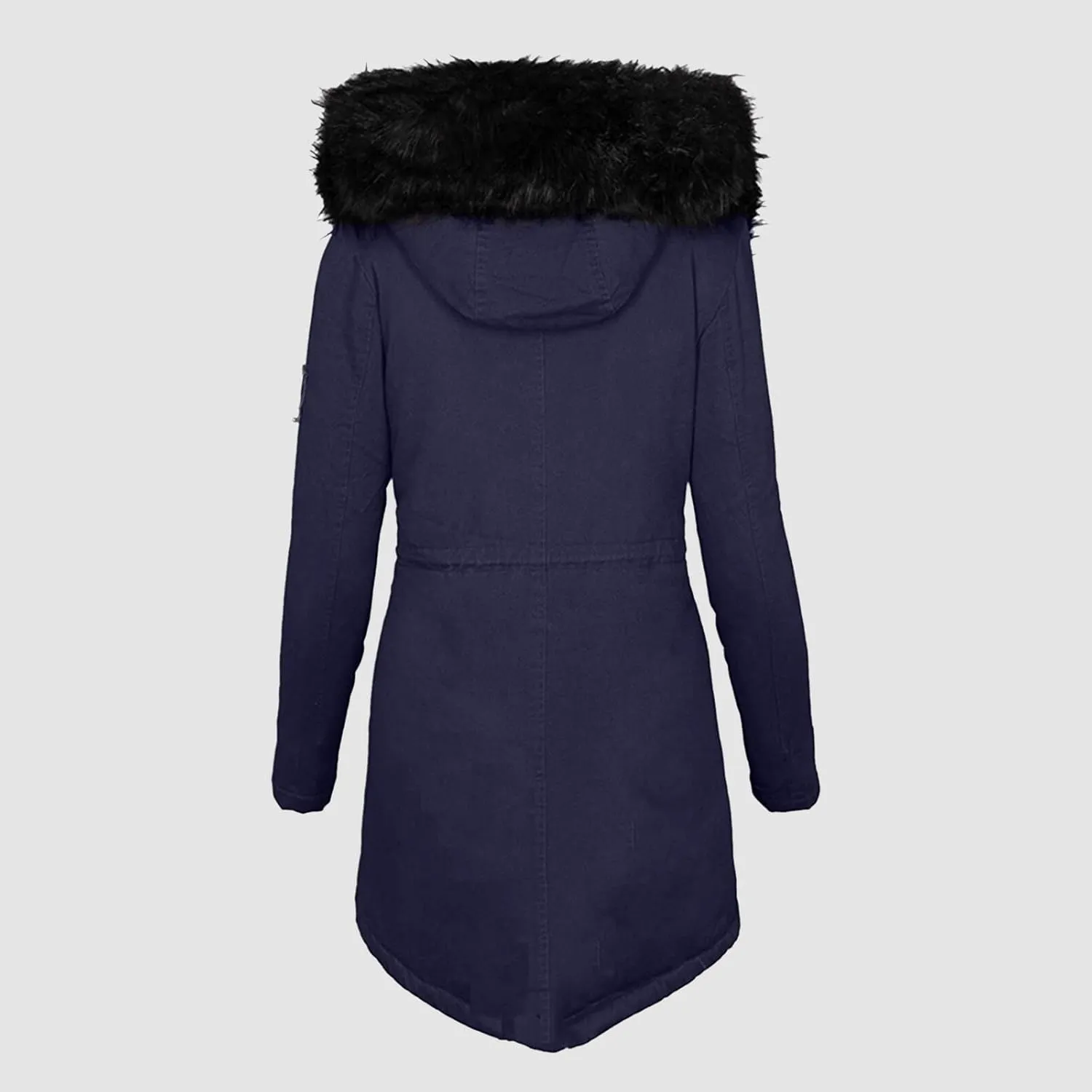Womens Coats Winter Hoodie Mid Length Hoodie Long Sleeved Top Winter Coat Puffer Coat Winter Coats For Women Plus