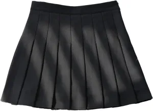 Womens Mini Pleated Skirts High Waist A-Line School Uniform Short Athletic Golf Skort Skirt for Dance