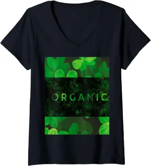 Womens Organic V-Neck T-Shirt