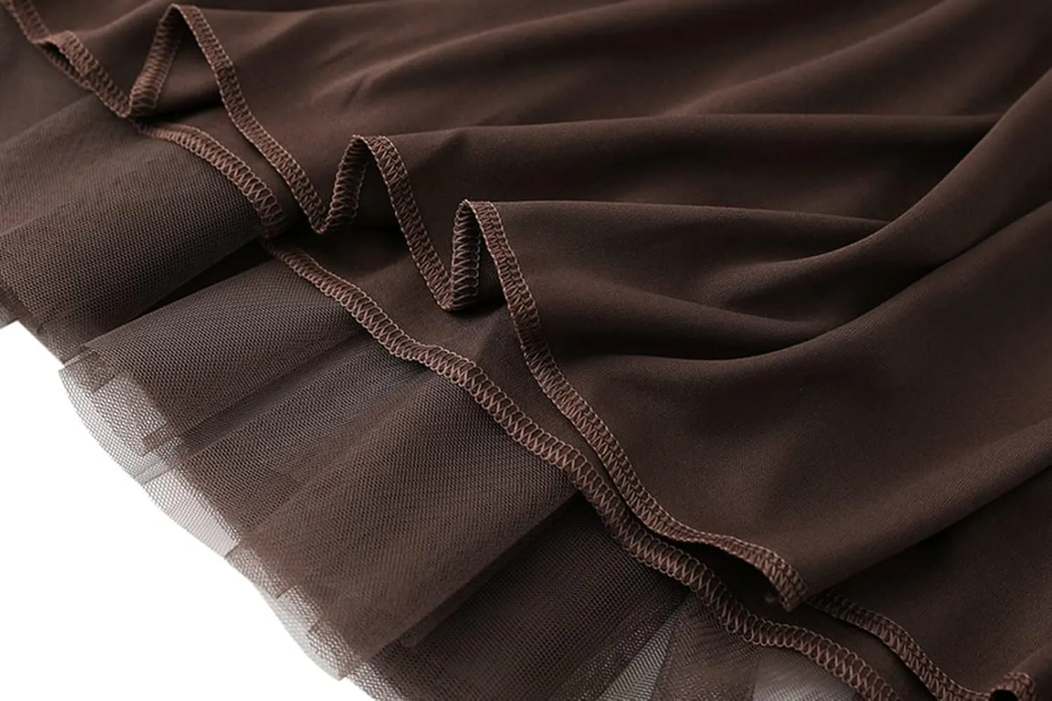 Women's Red/Blue/Grey/Pink/Black/Coffee Layered Mesh Prom Party Tulle Tutu A-Line Evening Tutu Skirts