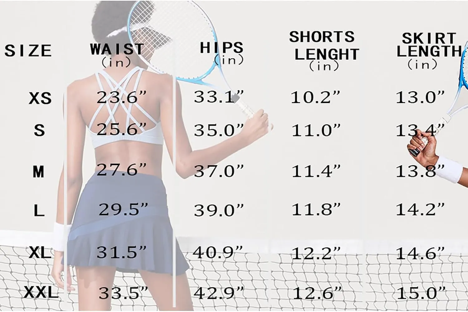 Womens Tennis Skirt Pleated Athletic Golf Skorts Skirt Breathable Lightweight Running Soft Workout Skirts