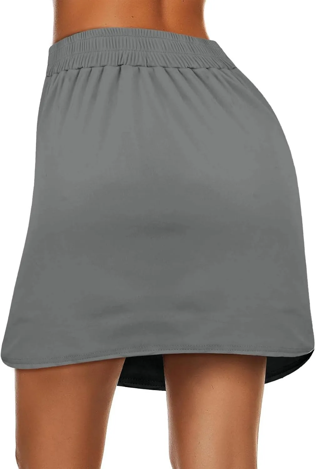 Women's Tennis Skirt with Pockets Athletic Golf Skirts for Women Womens Drawstring High Waist Skirt