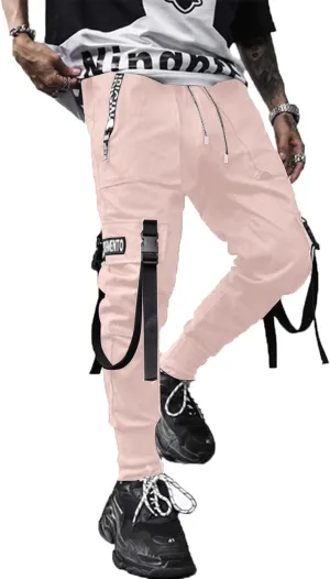 XYXIONGMAO Men's Jogger Pants Techwear Hip Hop Harem Pants Streetwear Tactical Track Pants