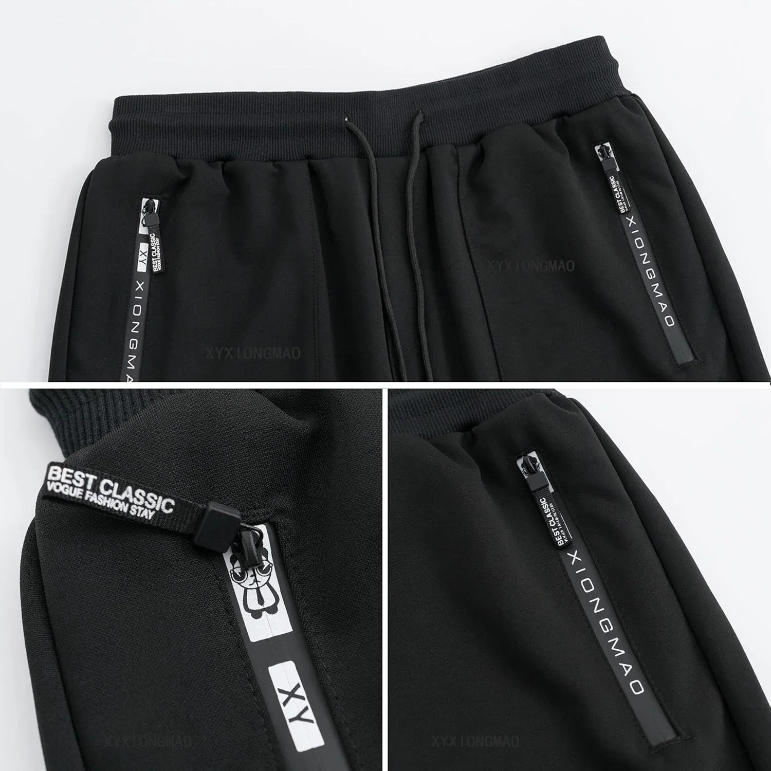 XYXIONGMAO Men's Jogger Pants Techwear Hip Hop Harem Pants Streetwear Tactical Track Pants