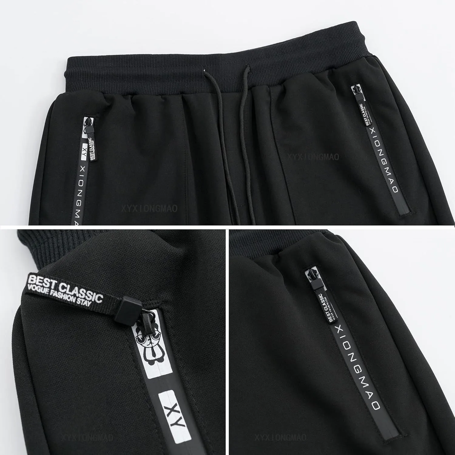 XYXIONGMAO Men's Jogger Pants Techwear Hip Hop Harem Pants Streetwear Tactical Track Pants