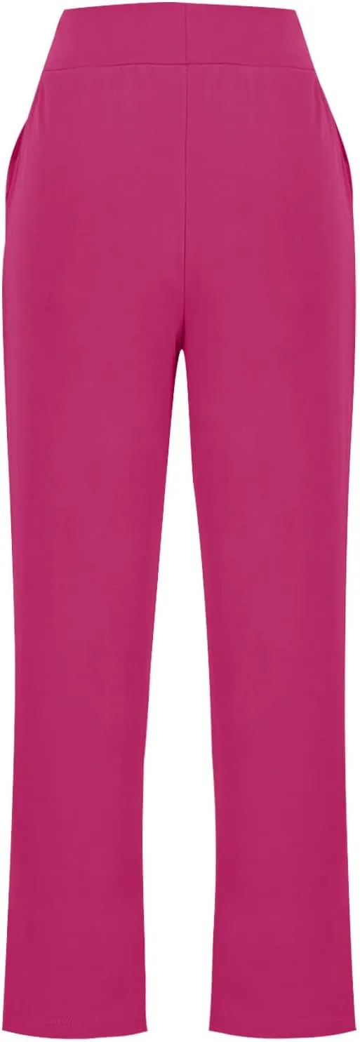 Yoga Pants for Women Casual Soft Stretch Yoga Sweats Pant Wide Leg Sweatpants High Waist Pajama Pants with Pocket
