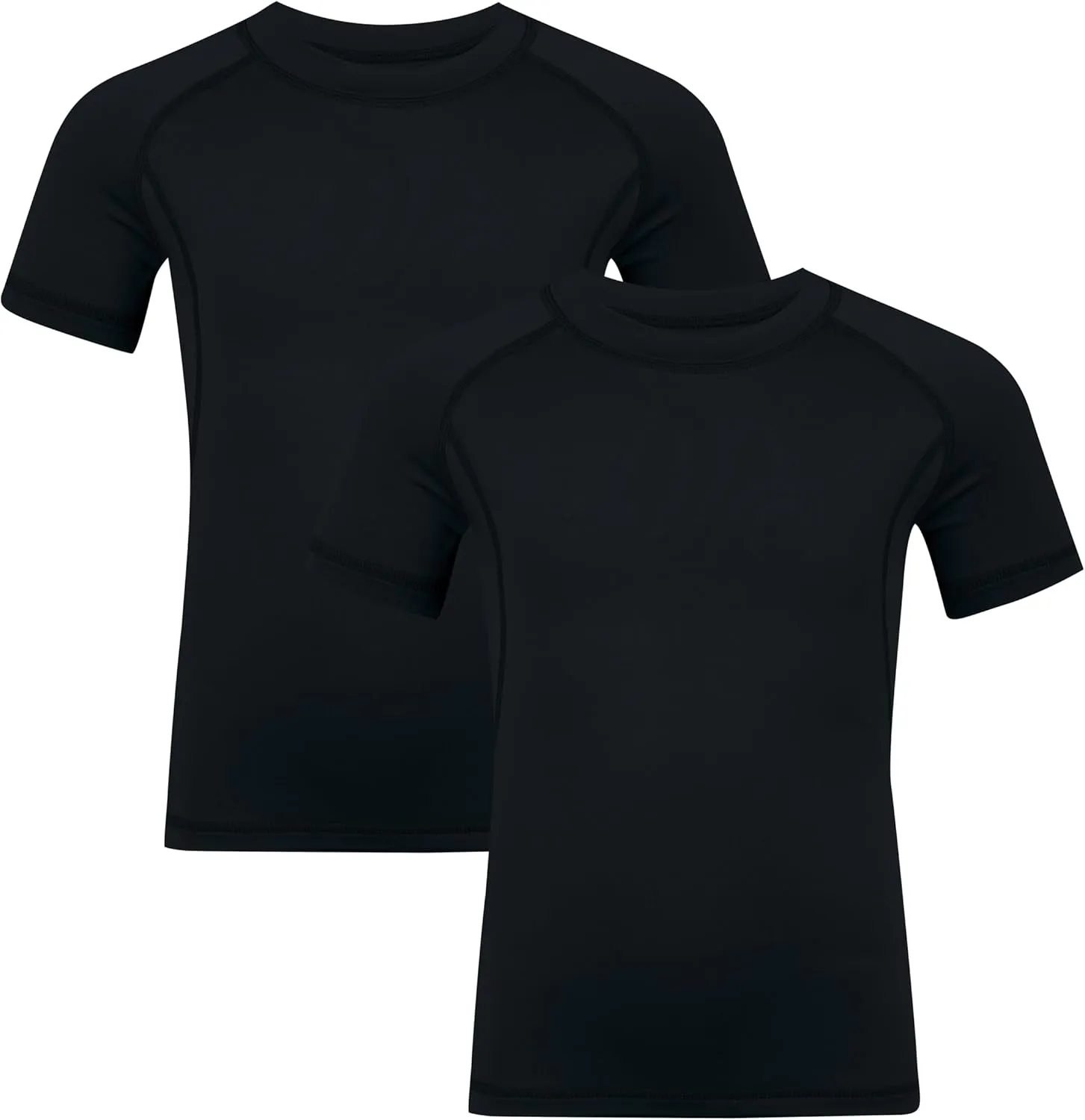 Youth Boys Compression Shirt Short Sleeve Kids Quick Dry Base Layer Undershirt Basketball Athletic T-Shirt